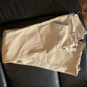 AE khaki flare pants - size 4 x-long